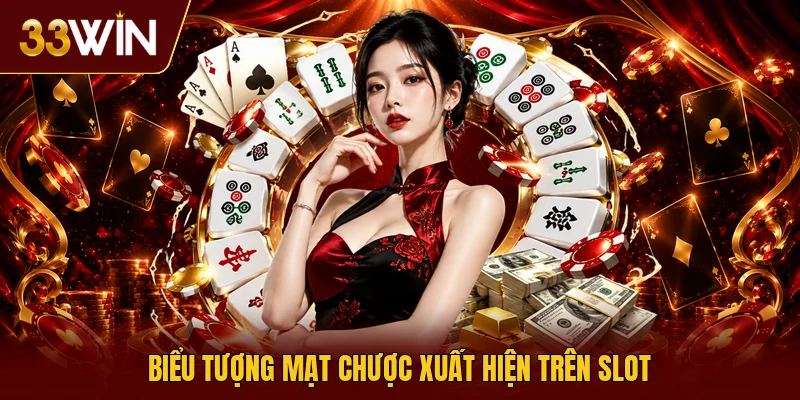 Biểu tượng mạt chược xuất hiện trên slot